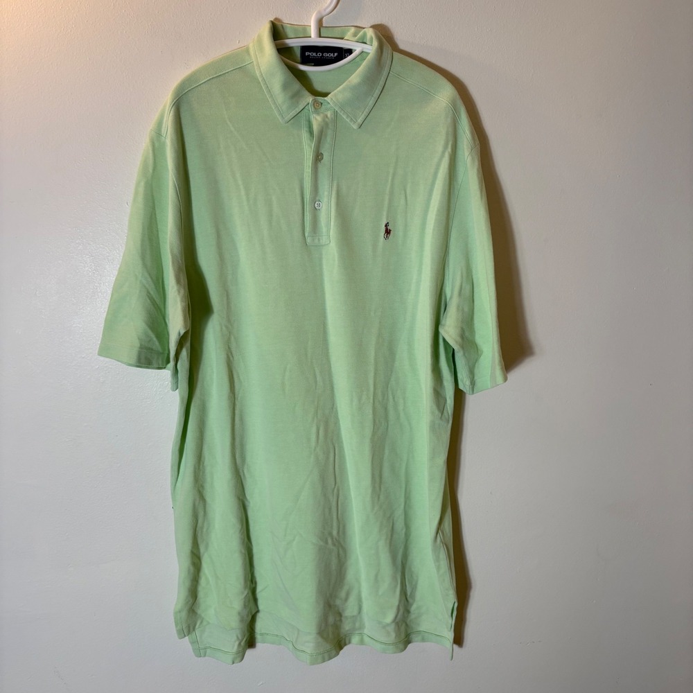 Polo Golf Ralph Lauren Polo Shirt Mens XL Mint Green